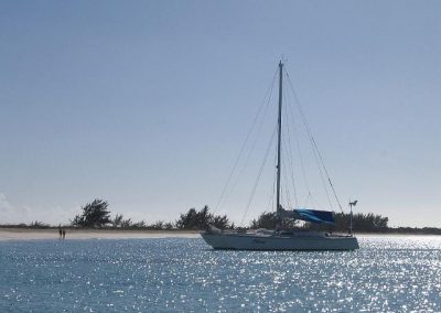 Charter a sailboat and find an island or cay to your liking.