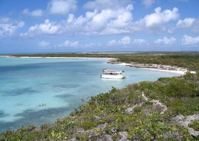 Take a day cruise to a secluded Provo beach like this one in West Harbour in the Frenchman's Creek Nature Reserve.
